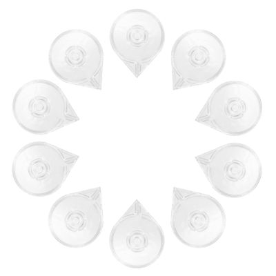 Acrylic Manicure Strip Line Holders, 10-Piece Set