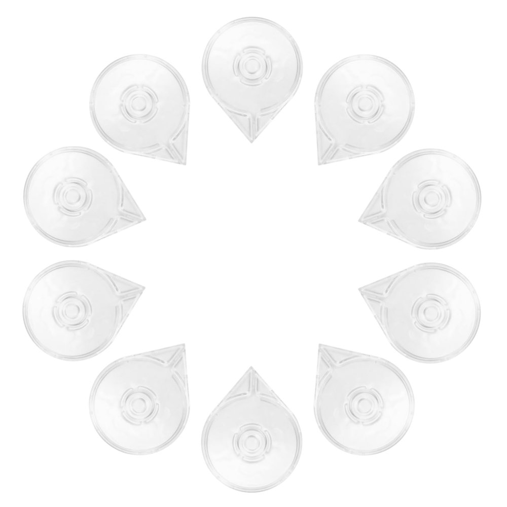 Acrylic Manicure Strip Line Holders, 10-Piece Set