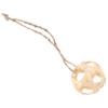 VANZACK Hanging Bamboo Hay Ball for Rabbit Cages view 1