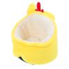 Levemolo Yellow Plush Cotton Hamster Nest, Warm and Windproof view 1