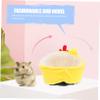 Levemolo Yellow Plush Cotton Hamster Nest, Warm and Windproof view 2