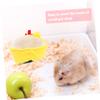 Levemolo Yellow Plush Cotton Hamster Nest, Warm and Windproof view 3