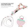 Levemolo Dog Tug Rope with Fruit Print, Durable Material for Outdoor Use, Easy to Handle view 4