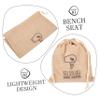 2-Piece Fabric Hair Dryer Bags, Khaki view 3