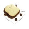 CORHAD Plush Toast Pillow, Soft Bread-Shaped Decor view 2