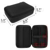 Linkidea Hard Travel Case for Body Trimmer, Compatible with Philips Bodygroom Series 5000 and Manscaped Lawn 3.0/5.0, Protective Organizer with Mesh Pocket, Black view 3