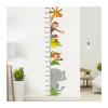 GMGQJST Kids' Height Chart Animal Sticker for Nursery, Self-Adhesive Wall Sticker (FX-C331) view 2