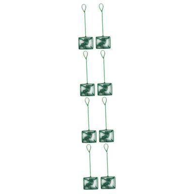 BESPORTBLE Extendable Fish Net with Handle, Green Nylon, 2-Piece Set