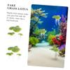 BESPORTBLE Artificial Water Lettuce Decorations for Aquariums - 18 Pieces view 3