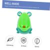 Children's Urinal for Boys, Plastic Standing Potty-Training Toilet, Green view 3