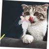 TOGEVAL Interactive Cat Wand Refill, 2-Piece Butterfly Feather Toy Set view 4