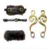 PS Horse Gear Set Hackamore Baroque Gold view 2