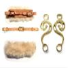 PS Horse Gear Set Hackamore Baroque Gold view 4