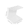 PAMINGONO Acrylic Scissors Stand, Transparent Salon Organizer view 2