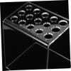 PAMINGONO Acrylic Scissors Stand, Transparent Salon Organizer view 3