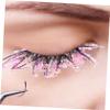 Glowing False Eyelashes, 2 Pairs, Fiber with 3D Effect view 3