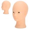 49 cm PVC Bald Mannequin Head for Wigs and Makeup view 1