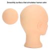49 cm PVC Bald Mannequin Head for Wigs and Makeup view 3