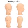 49 cm PVC Bald Mannequin Head for Wigs and Makeup view 4