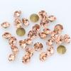 SS2–SS8 Shiny Crystals, 36 Colors, Round Rhinestones for Jewelry and Nail Art, SS6 2 mm Peach, 144 Pieces; SS8 2.4 mm, 144 Pieces view 1