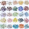 SS2–SS8 Shiny Crystals, 36 Colors, Round Rhinestones for Jewelry and Nail Art, SS6 2 mm Peach, 144 Pieces; SS8 2.4 mm, 144 Pieces view 4