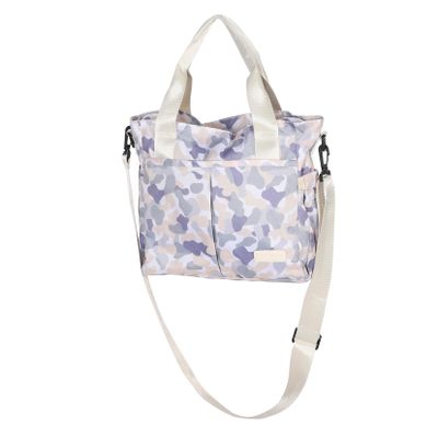 SWOOMEY Multifunctional Camouflage Diaper Tote Bag for Moms with Wet/Dry Compartment