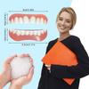 1 Pair DIY Temporary Cosmetic Veneers, Clip-On Upper and Lower Teeth for Women and Men view 2