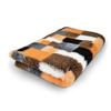 Generic Veterinary Bed/Vet Bed/Drybed Patchwork Orange–Gray–White | Various Sizes (75 x 100 cm) view 1