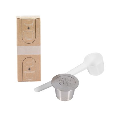 Ailgely Reusable Stainless Steel Coffee Capsule Spoon, DIY, Lightweight