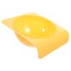 HOUDERCO Round Plastic Food Bowl for Cats and Dogs view 1
