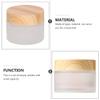 minkissy 50 g Small Glass Cream Jars, 3-Piece Set with Leak-Resistant Lids for Travel and Cosmetics view 3