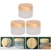 minkissy 50 g Small Glass Cream Jars, 3-Piece Set with Leak-Resistant Lids for Travel and Cosmetics view 4