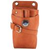 FRCOLOR PU Leather Barber Belt Bag with Removable Scissor Holder view 1