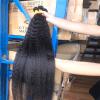 YANG11FAN Human Hair Bundles, Natural Black Straight Peruvian Hair, 20 Inches view 2