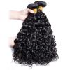 Human Hair Bundles, Malaysian Water Wave Virgin Hair Weave, 1/3/4 Bundles, Natural Black view 2