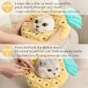 Fuhjythy Adjustable Cat Recovery Collar, Soft Cone Collar for Cats, Pineapple, Small view 3