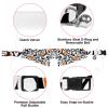 2-Pack Adjustable Pet Collars with Bow, Bell and Halloween Pumpkin Design view 4