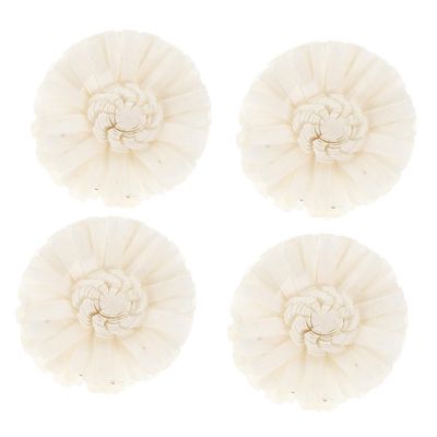 Cabilock 4-Piece Aromatherapy Dried Pressed Flower Bedroom Garland and Baby Decor, Fragrant Pink Arrangement