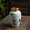 Keepsake Ceramic Pet Urn for Dog or Cat Ashes view 3