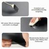 Absorbent Dog Bowl Mat 30 x 50 cm, Dark Gray view 3
