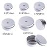 Aluminum Cosmetic Storage Tins, Small Round Tin Containers with Screw-Top Lids for Lip Balm (5) view 4