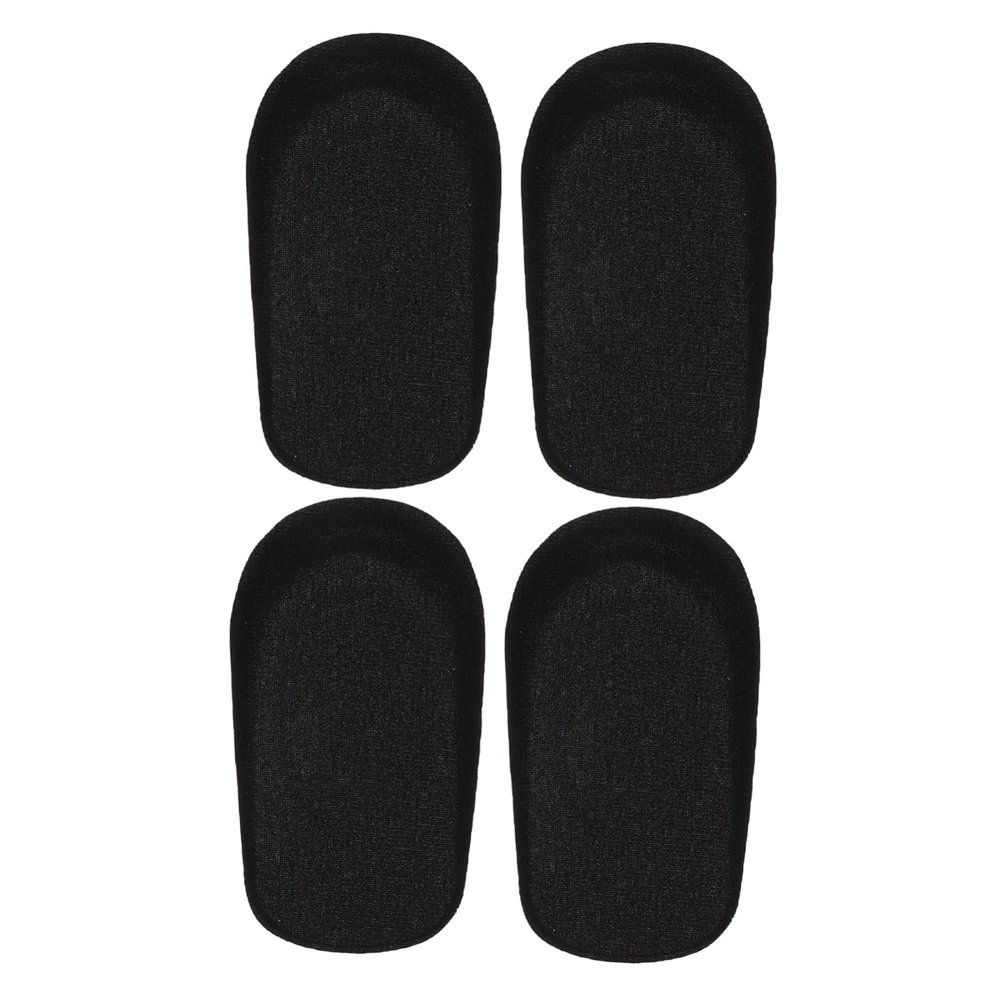Invisible Height-Increasing Silicone Insoles, 4-Pack, Black