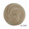 Synthetic Space Bun Hairpiece, 2-Pack, Ash Blonde view 2