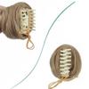 Synthetic Space Bun Hairpiece, 2-Pack, Ash Blonde view 4