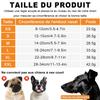 LATRAT Dog Muzzle, Adjustable Nylon Muzzle, Soft Buckle, Breathable Mesh, Prevents Eating, Biting, and Barking, Black, Size 2XL view 2