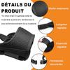 LATRAT Dog Muzzle, Adjustable Nylon Muzzle, Soft Buckle, Breathable Mesh, Prevents Eating, Biting, and Barking, Black, Size 2XL view 3