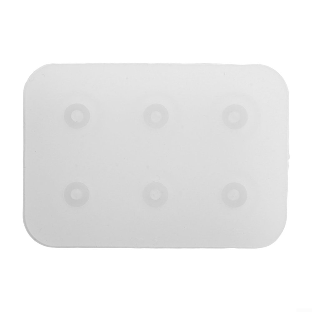 Express Your Creativity with 1 Round Epoxy Resin Bead for DIY Projects (8 mm Cube, 8 mm Round with Holes)