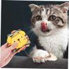 Yardwe 2-Piece Interactive Plush Cat Toys for Chewing and Play, Cartoon-Style, Indoor, Durable view 3