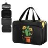 Fustylead Large Medical Storage Bag with Zipper, Empty, Black, Size L view 1