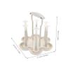 SWOOMEY Space-Saving PP Baby Bottle Drying Rack with Elegant European Design view 2